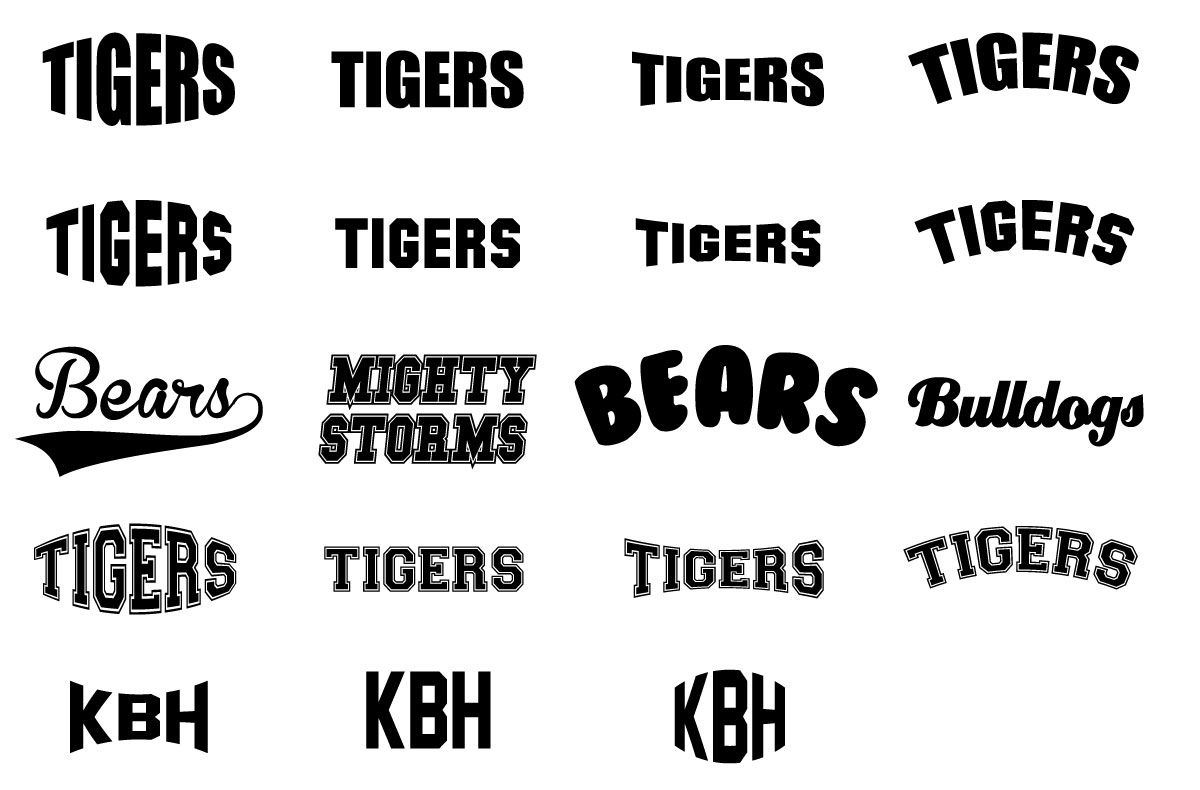 Lettering & Applikationen